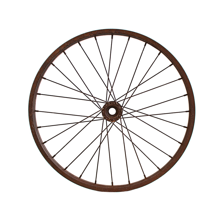 16" Decorative Bicycle Rim: Rust Item Number: MD0574