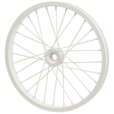 20" Decorative Bicycle Rim: White Item Number: MD051127