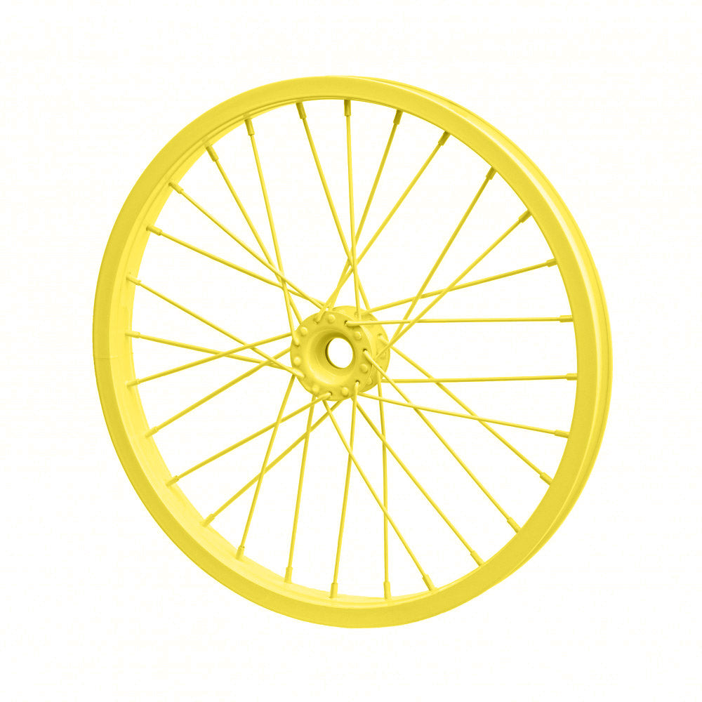 16" Decorative Bicycle Rim: Yellow Item Number: MD050729
