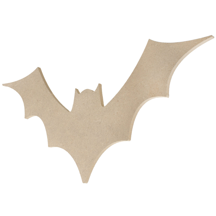 12" Decorative Wooden Bat Silhouette: Natural detail photo 3