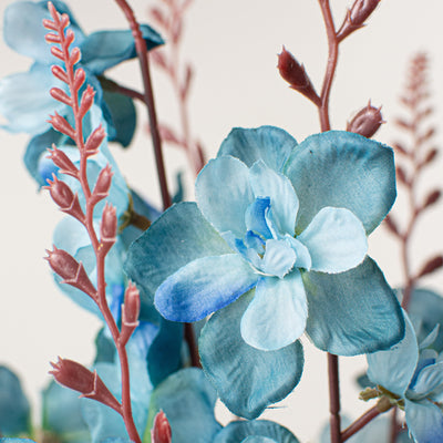 25" Delphinium Bush: Blue Lifestyle Photo