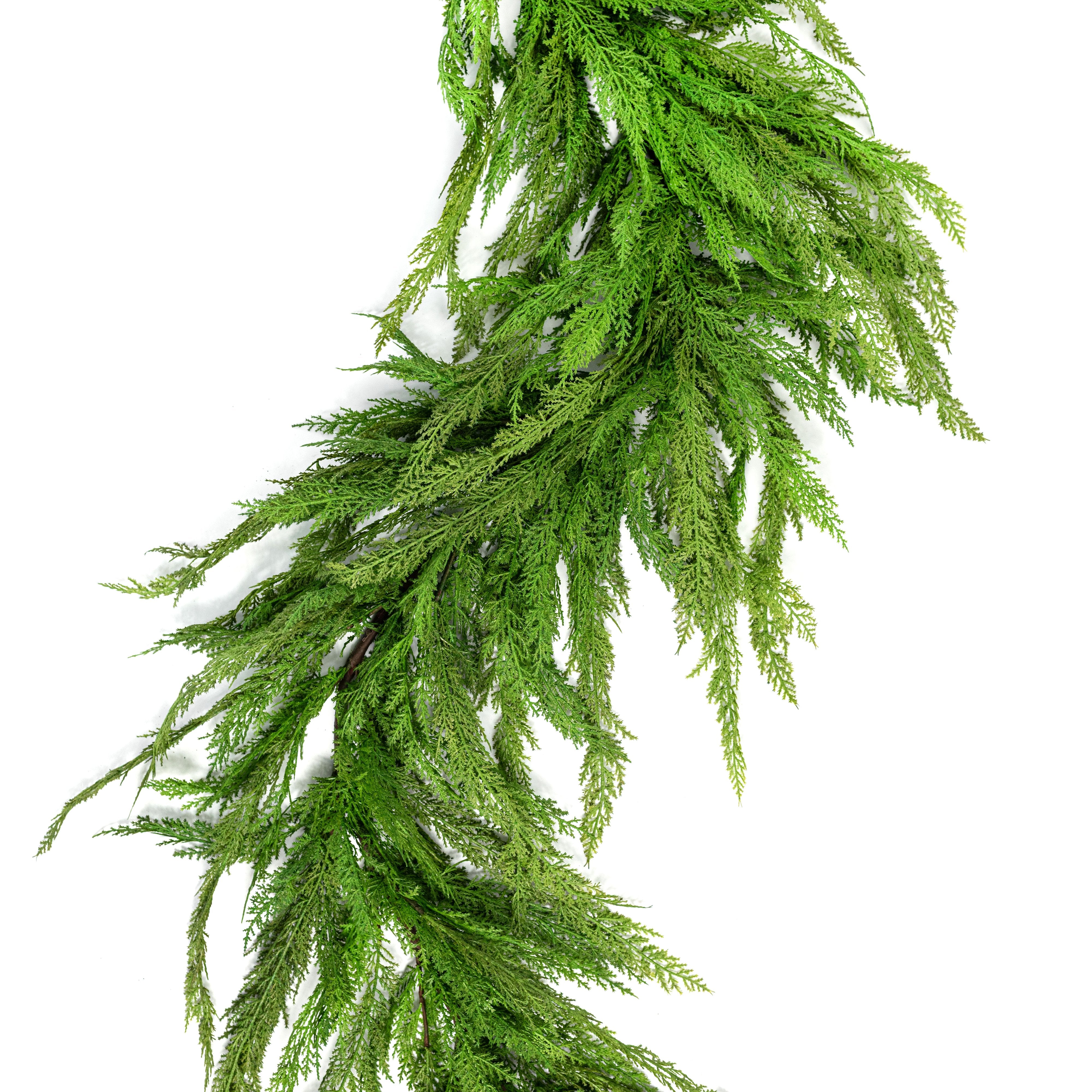 6' Deluxe Double Soft Cedar Garland Item Number: 230891