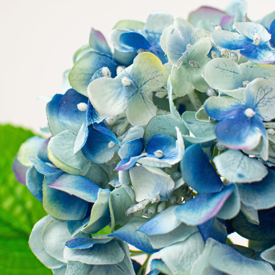21" Deluxe Hydrangea Stem: Watercolor Blue Lifestyle Photo