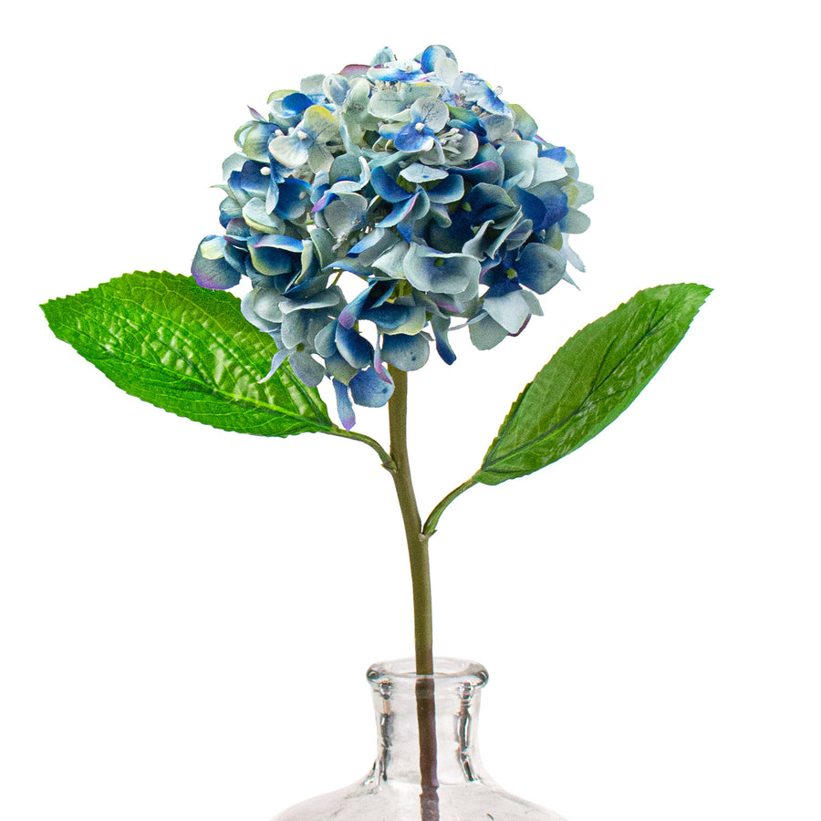 21" Deluxe Hydrangea Stem: Watercolor Blue Item Number: 2255130WB