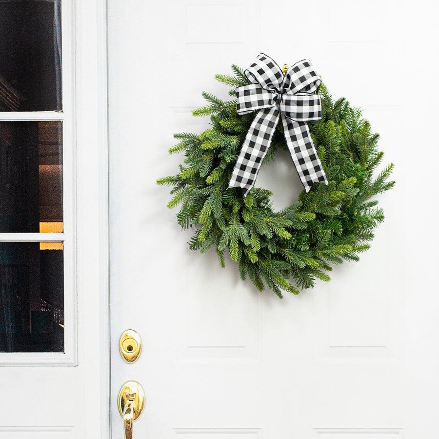 24" Deluxe Trinity Pine Wreath Item Number: 140924
