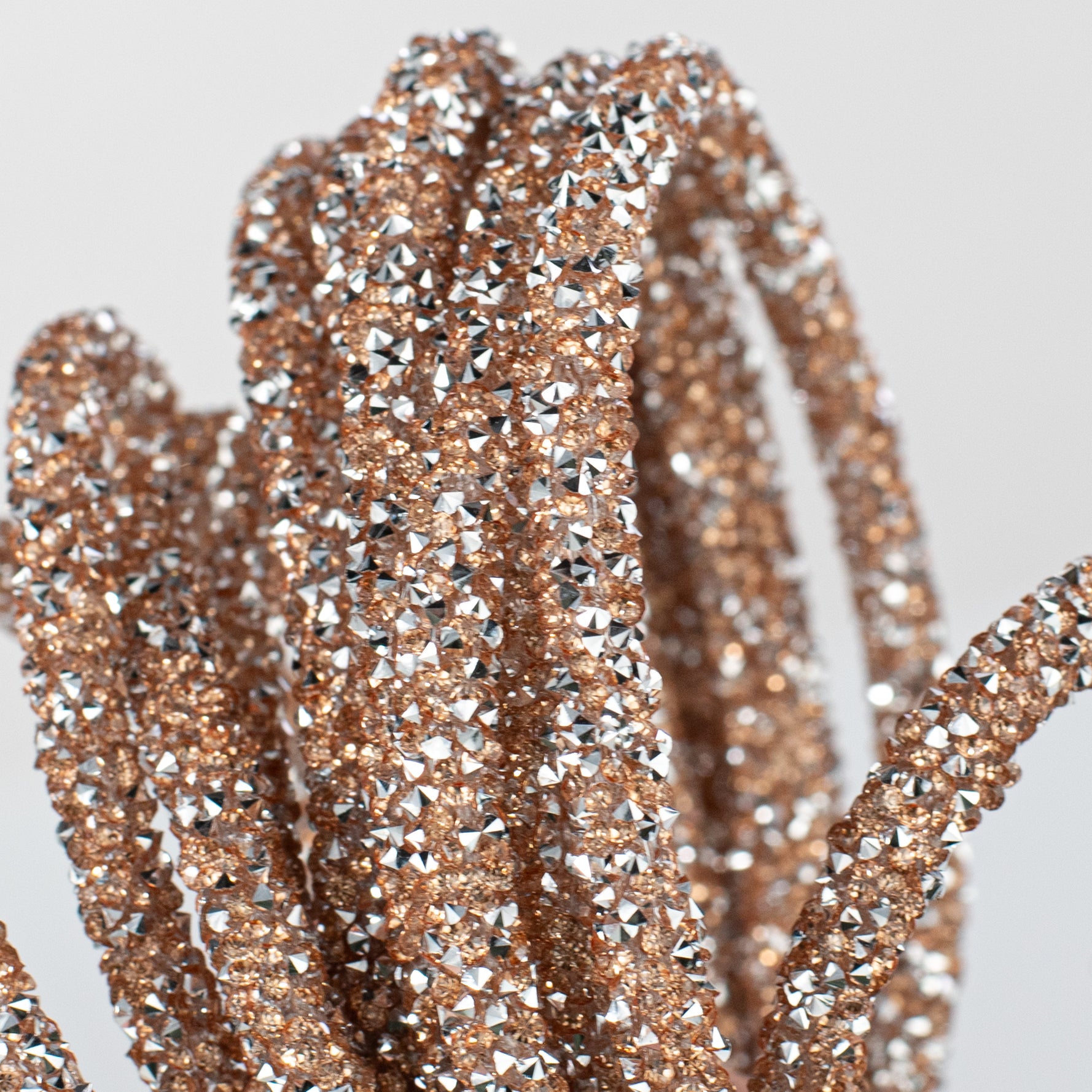 15' Diamond Rope Roll: Blush Pink detail photo 3