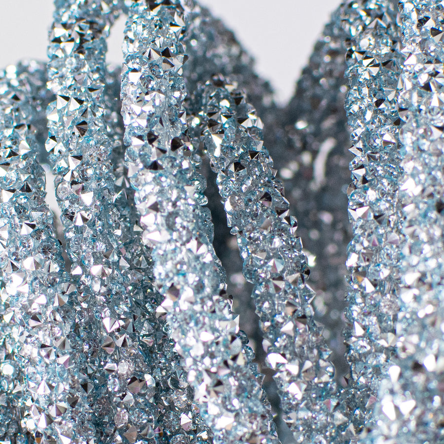 15' Diamond Rope Roll: Light Blue detail photo 3