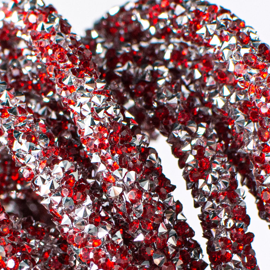 15' Diamond Rope Roll: Red detail photo 3