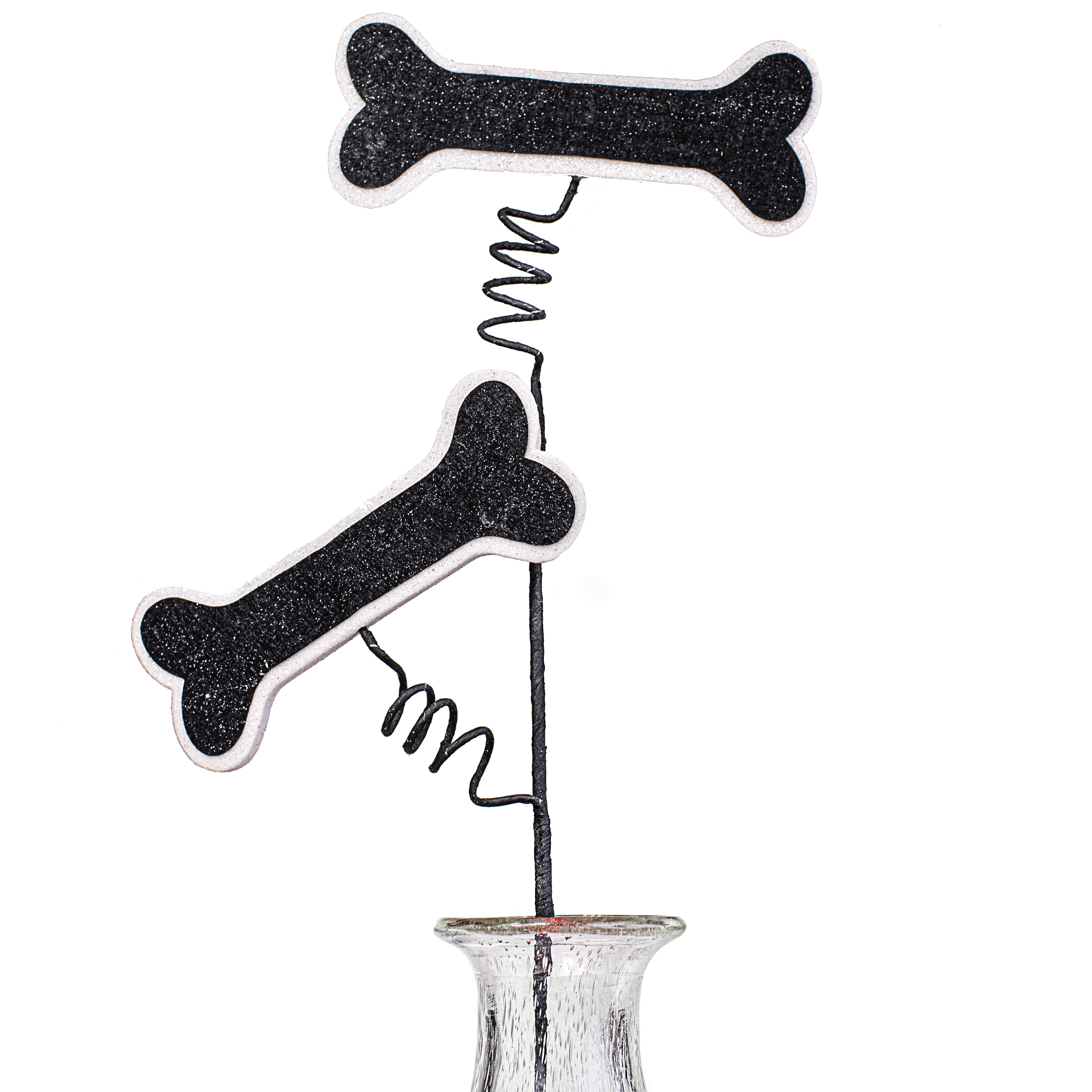 23" Dog Bone Spray: Black Item Number: 29413BKWT