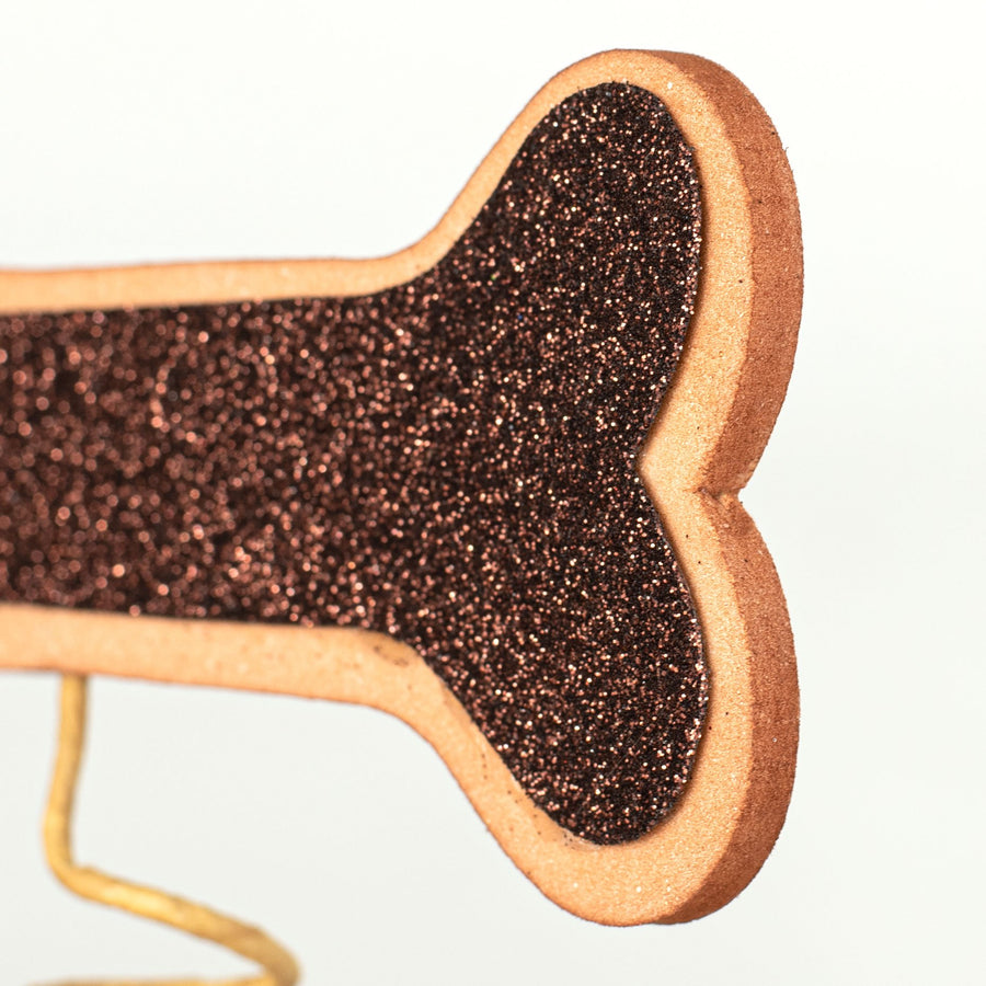 23" Dog Bone Spray: Brown Lifestyle Photo