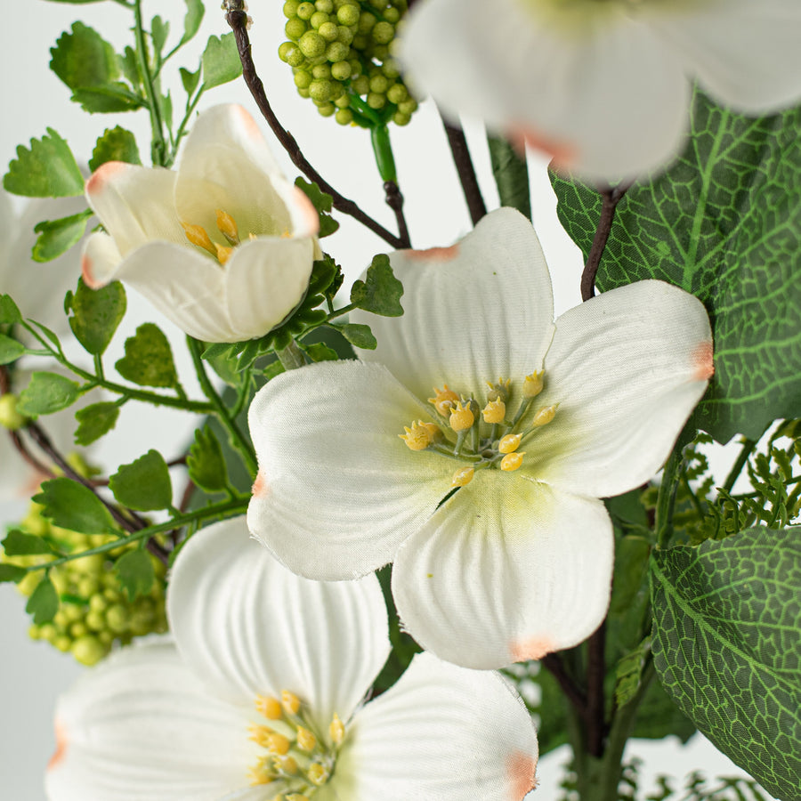 28" Dogwood Flower Spray Lifestyle Photo