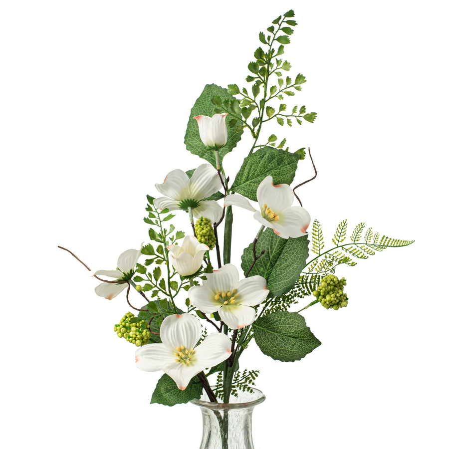 28" Dogwood Flower Spray Item Number: 62694SP28