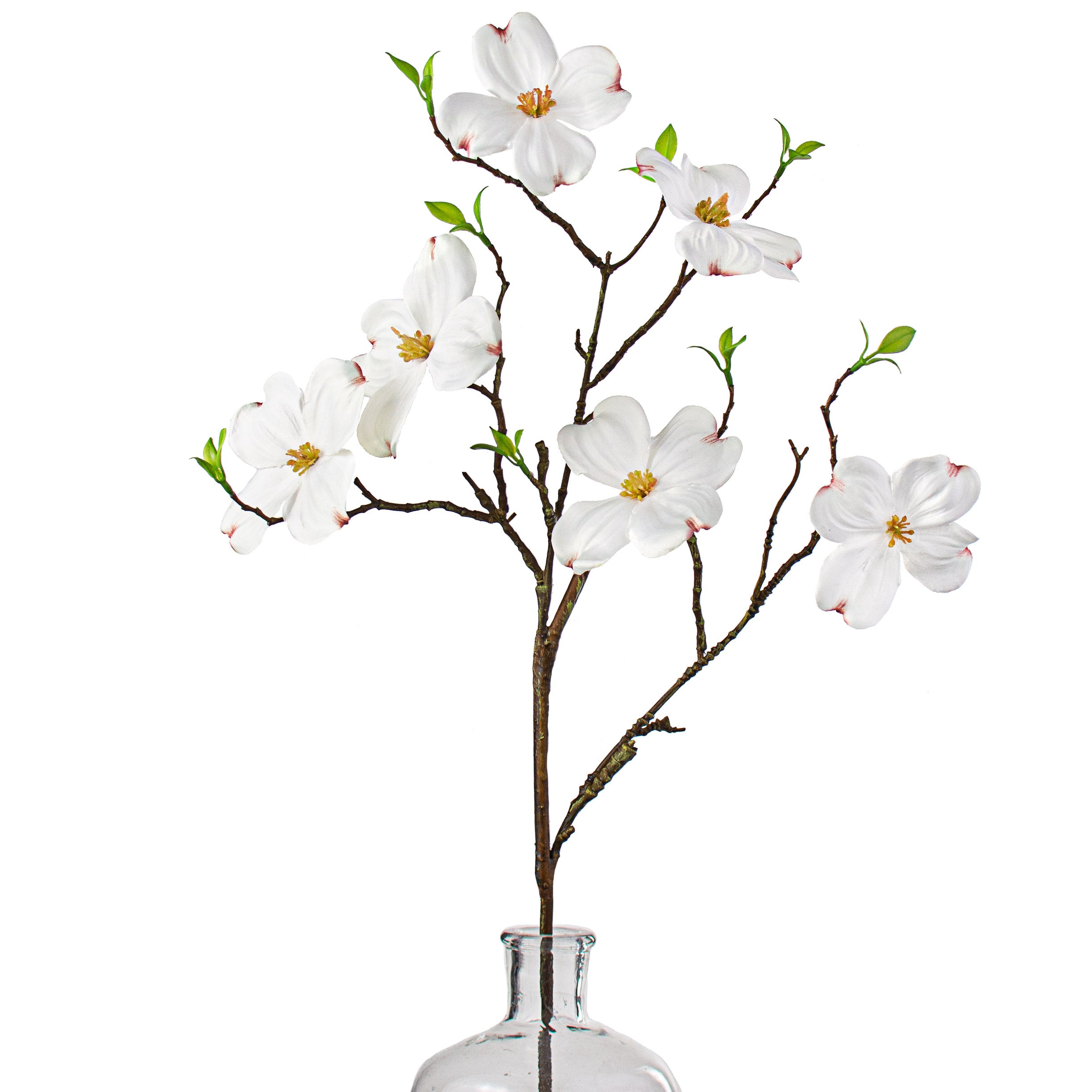 33" Dogwood Flower Spray: White Item Number: 136332