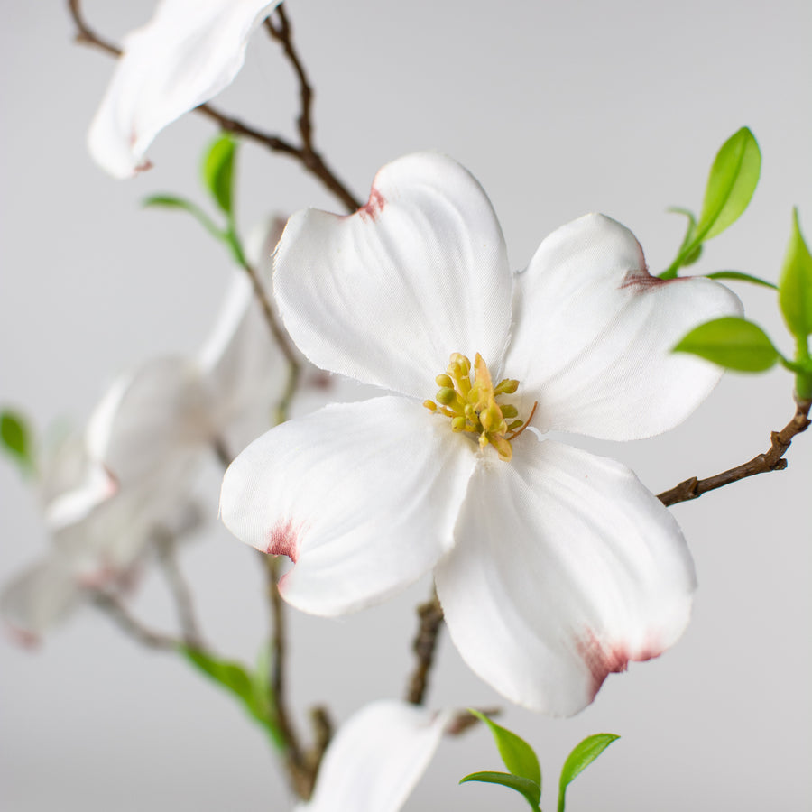 33" Dogwood Flower Spray: White Lifestyle Photo