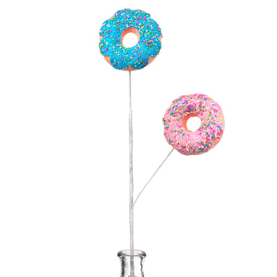 24" Donut Sprinkle Spray: Pink & Blue Item Number: 84659PKBL