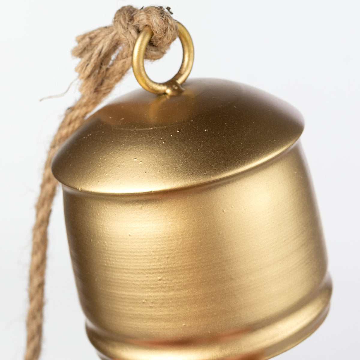 25" Doorknob Bell Hanger: Gold detail photo 3