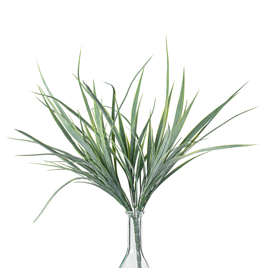 16" Dusty Green Wide Grass Bush Item Number: PF174909