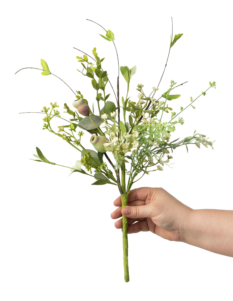 16" Dusty Miller, Pod, Greenery Pick detail photo 3