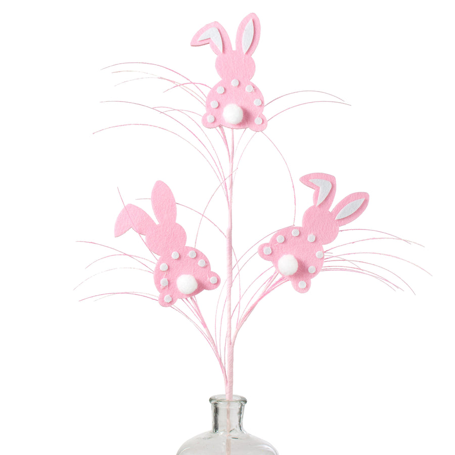 30" Easter Bunny Spray: Pink Item Number: 63808-PK