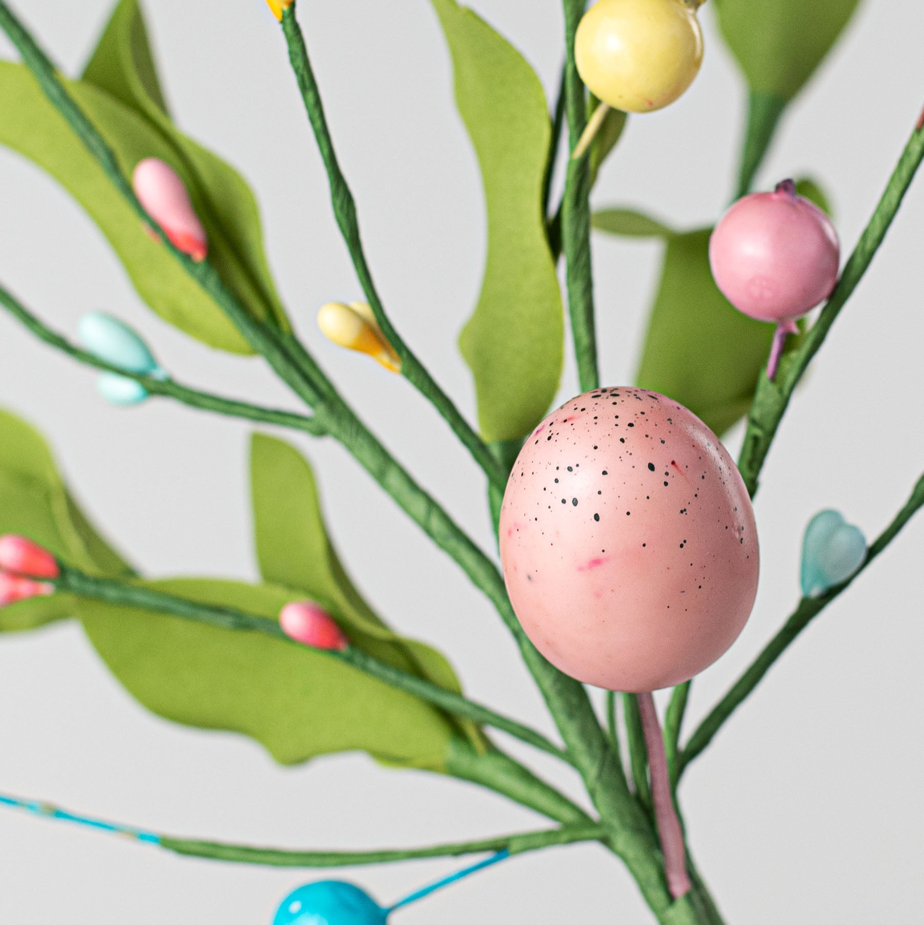 12" Easter Eggs and Herb Leaves Pick Lifestyle Photo