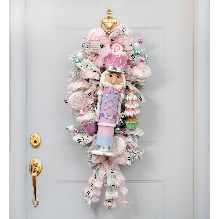 22" Nutcracker Figurine: Pastel Pink