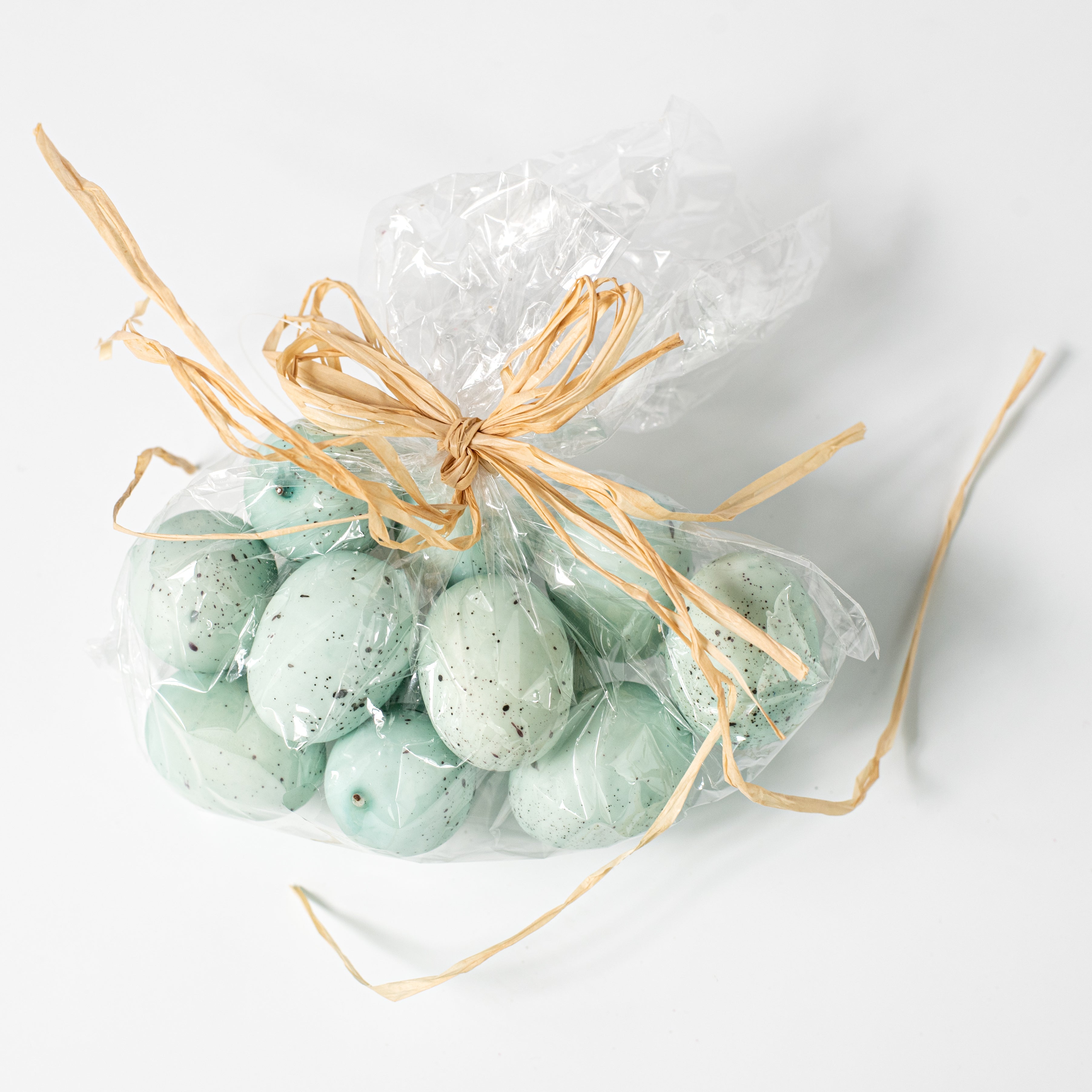 1.5" Eggs: Light Blue & Black (12) detail photo 3