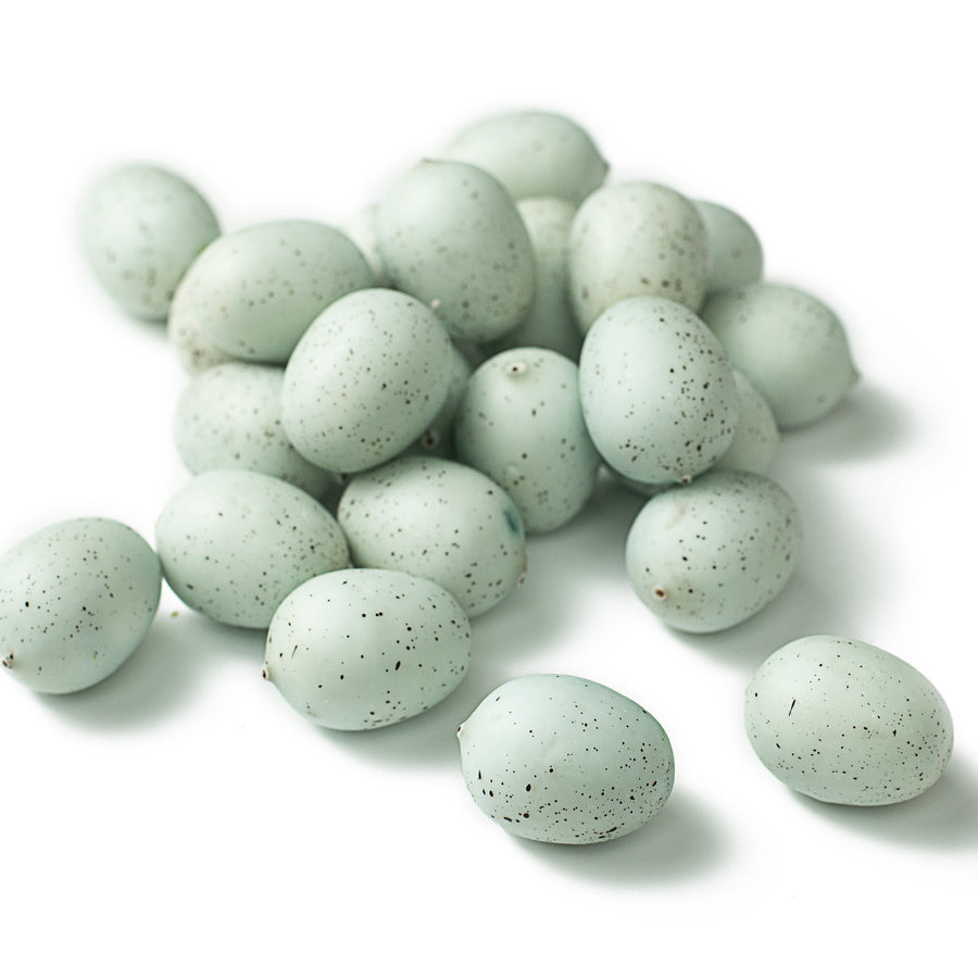 1" Eggs: Light Blue & Black (24)