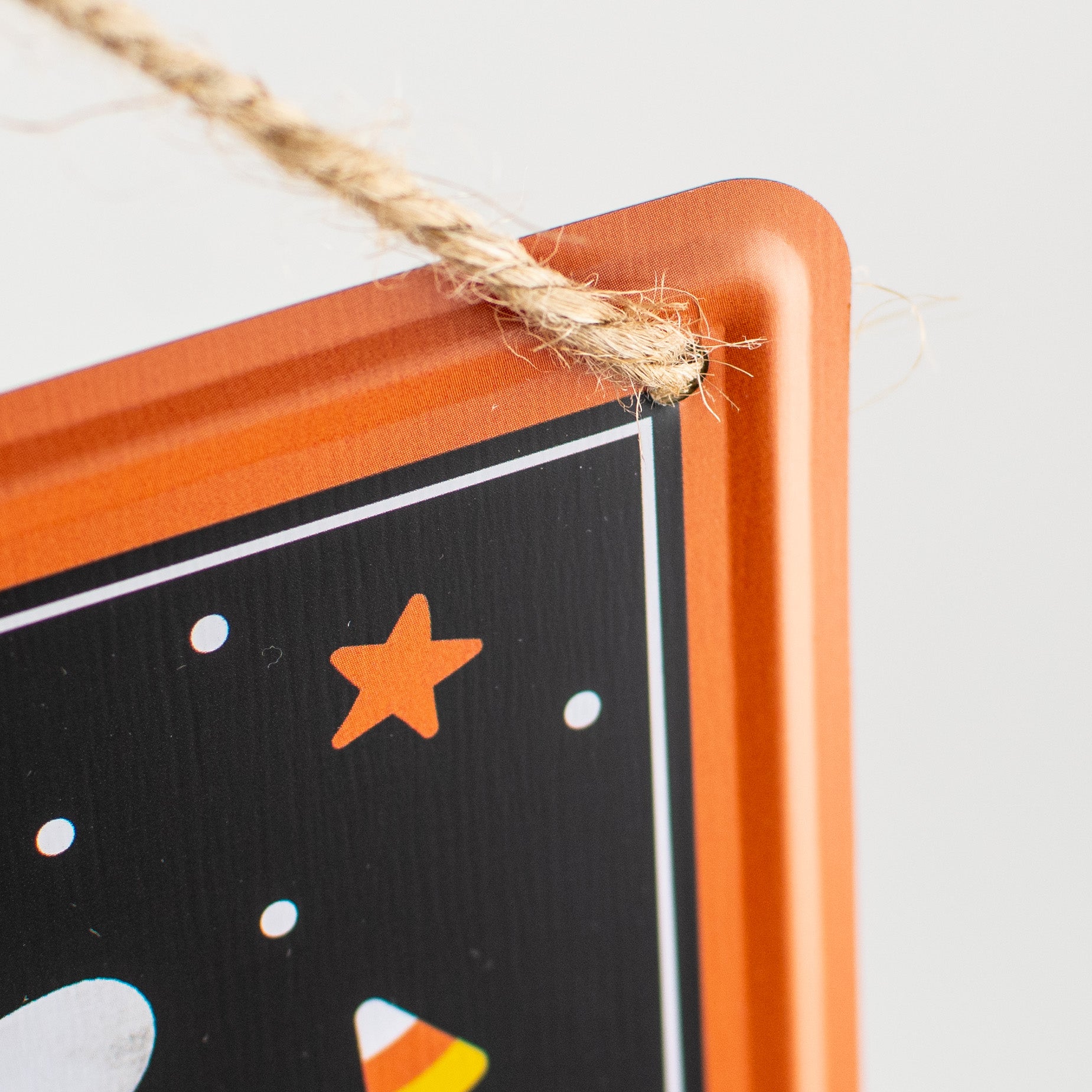 12" Embossed Metal Sign: The Boo Crew Ghosts detail photo 3