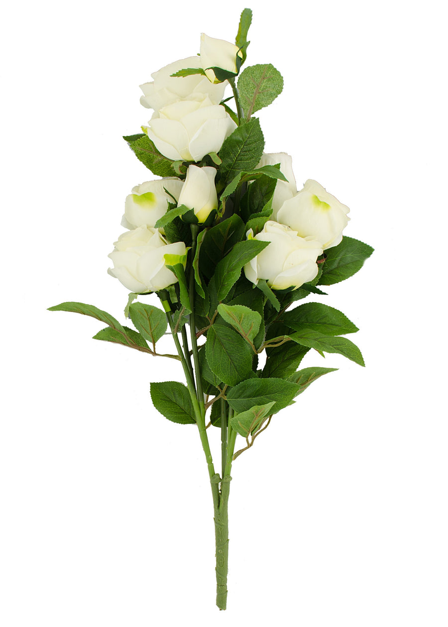 24" Emily Rose Bush (9): Cream detail photo 4