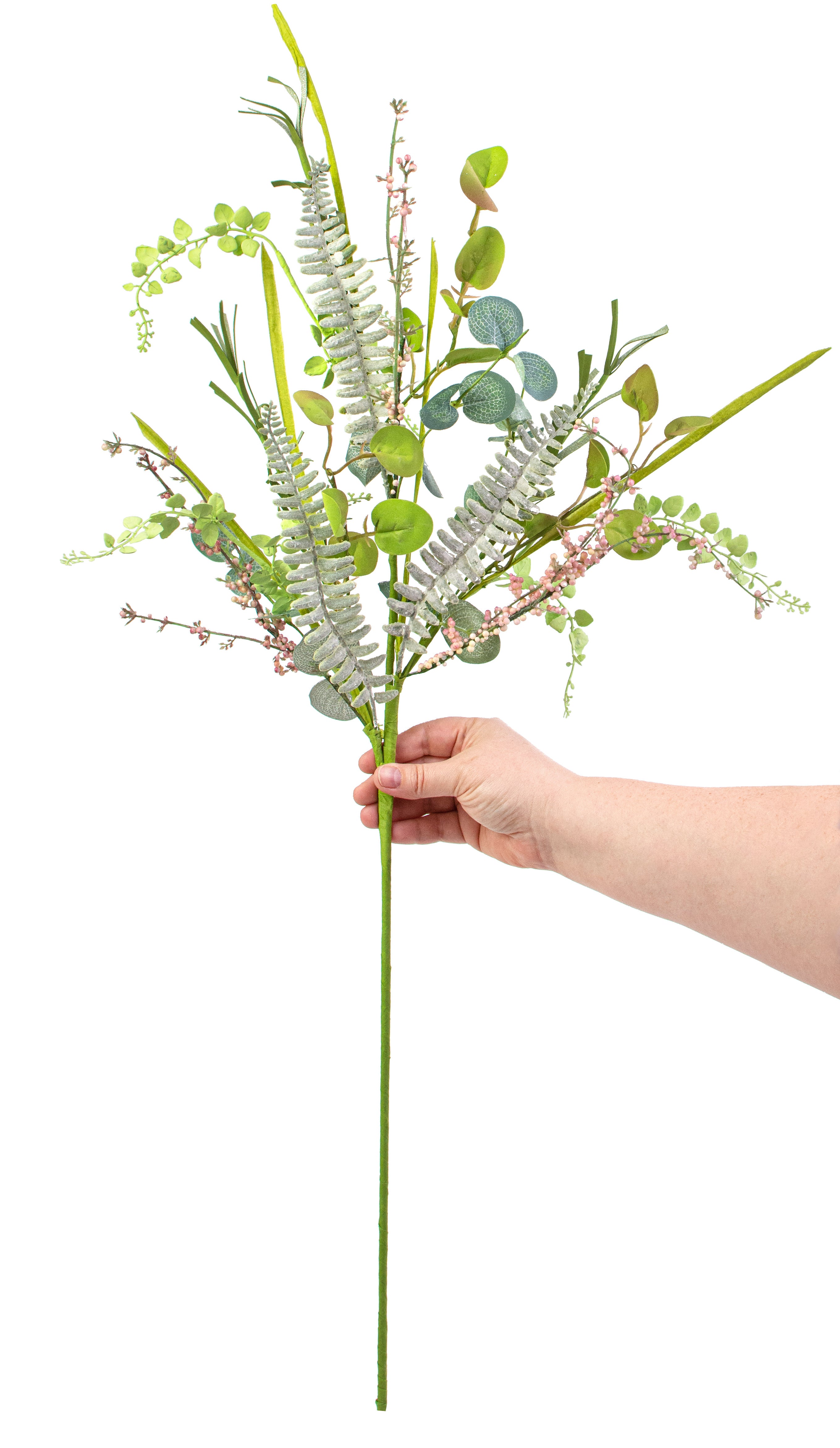 31" Eucalyptus, Berry, Fern Mixed Bush detail photo 4
