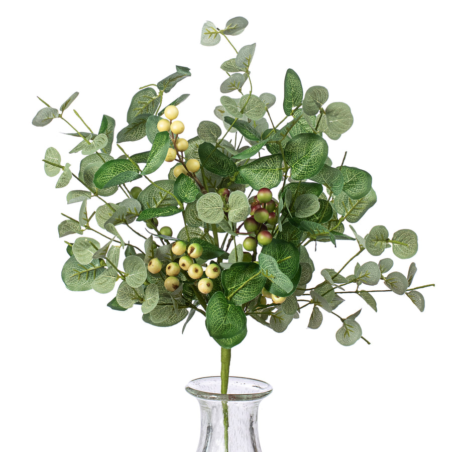 18" Eucalyptus Berry Spray Item Number: 277144
