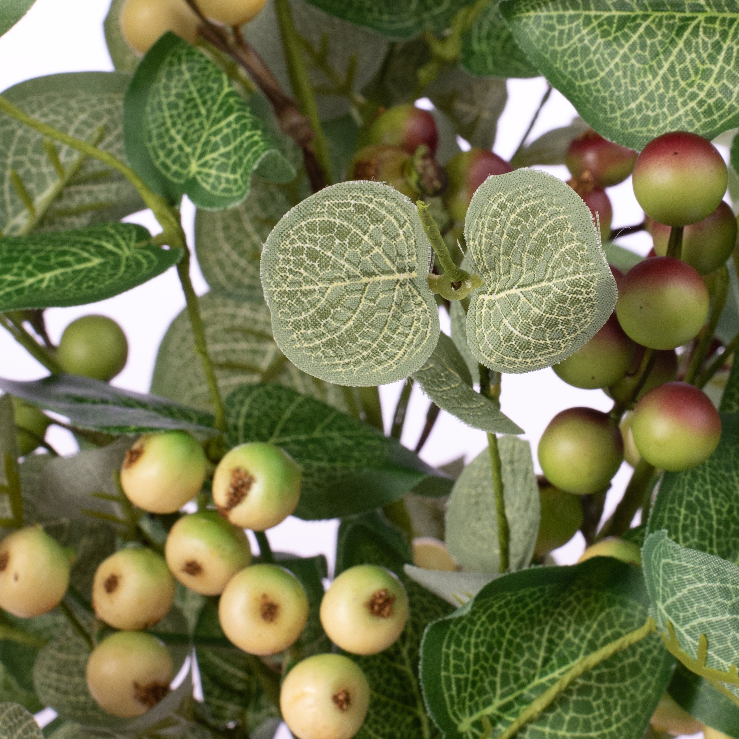 18" Eucalyptus Berry Spray detail photo 3