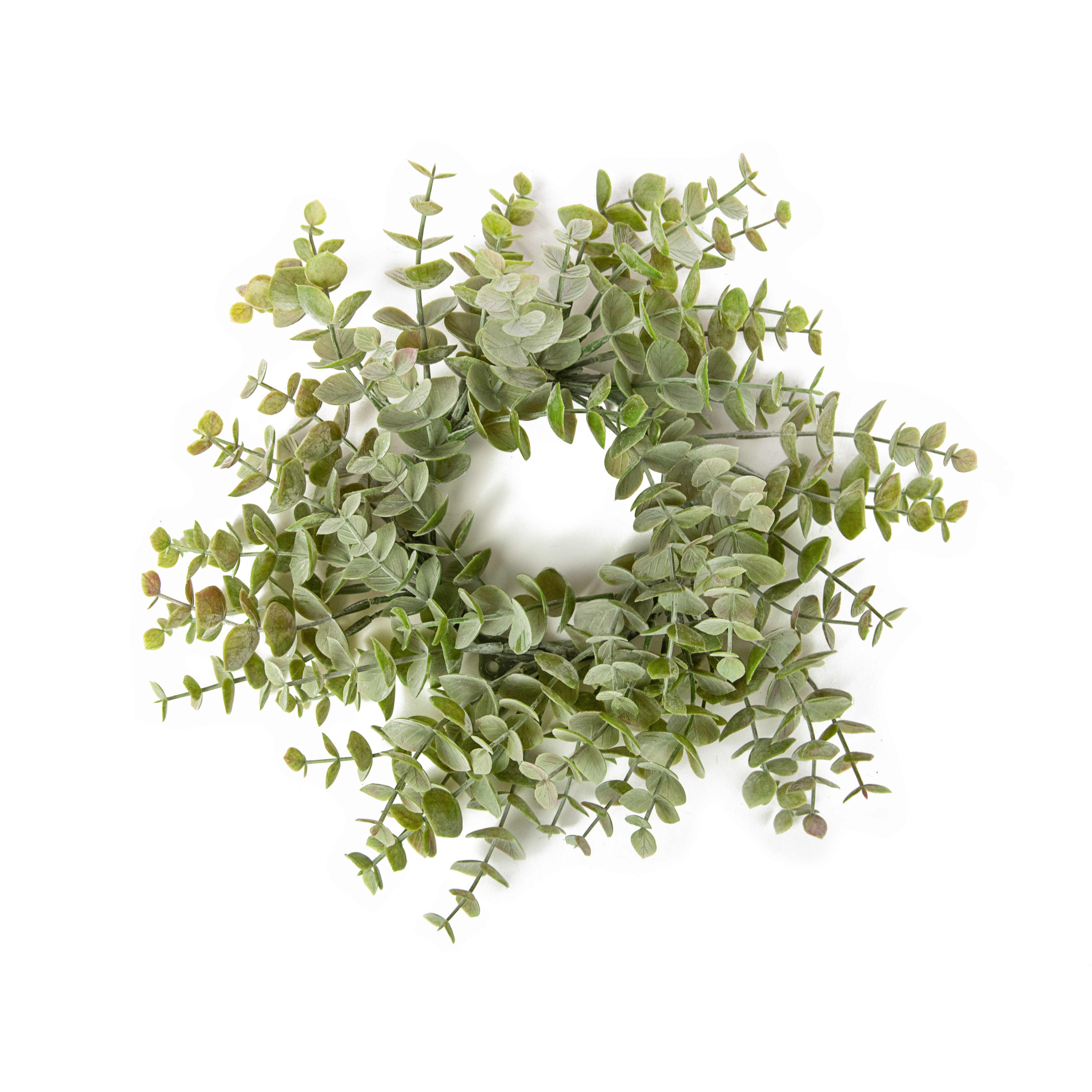 10" Eucalyptus Candle Ring Item Number: 2710002GR