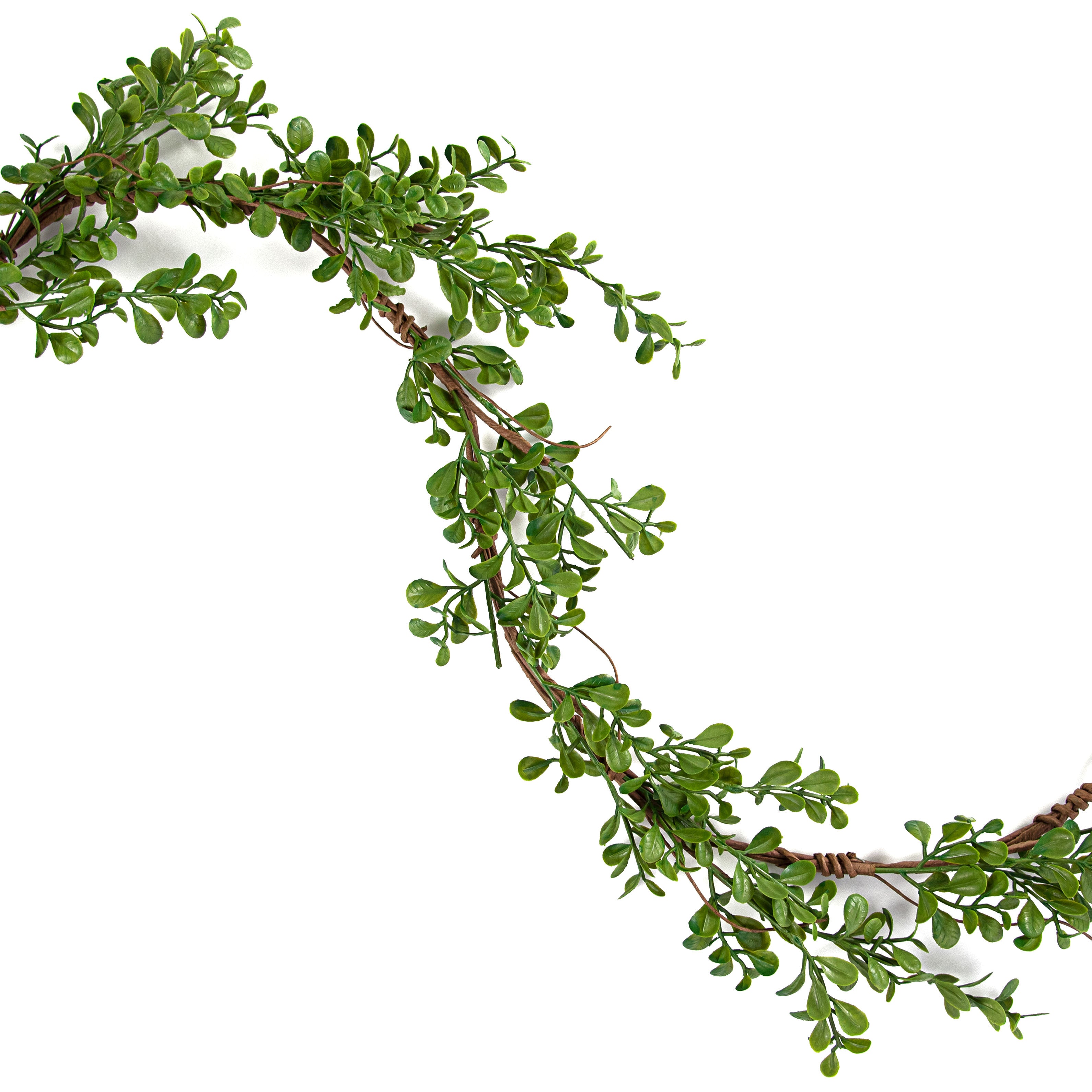 4' Evergreen Boxwood Garland Item Number: 78902