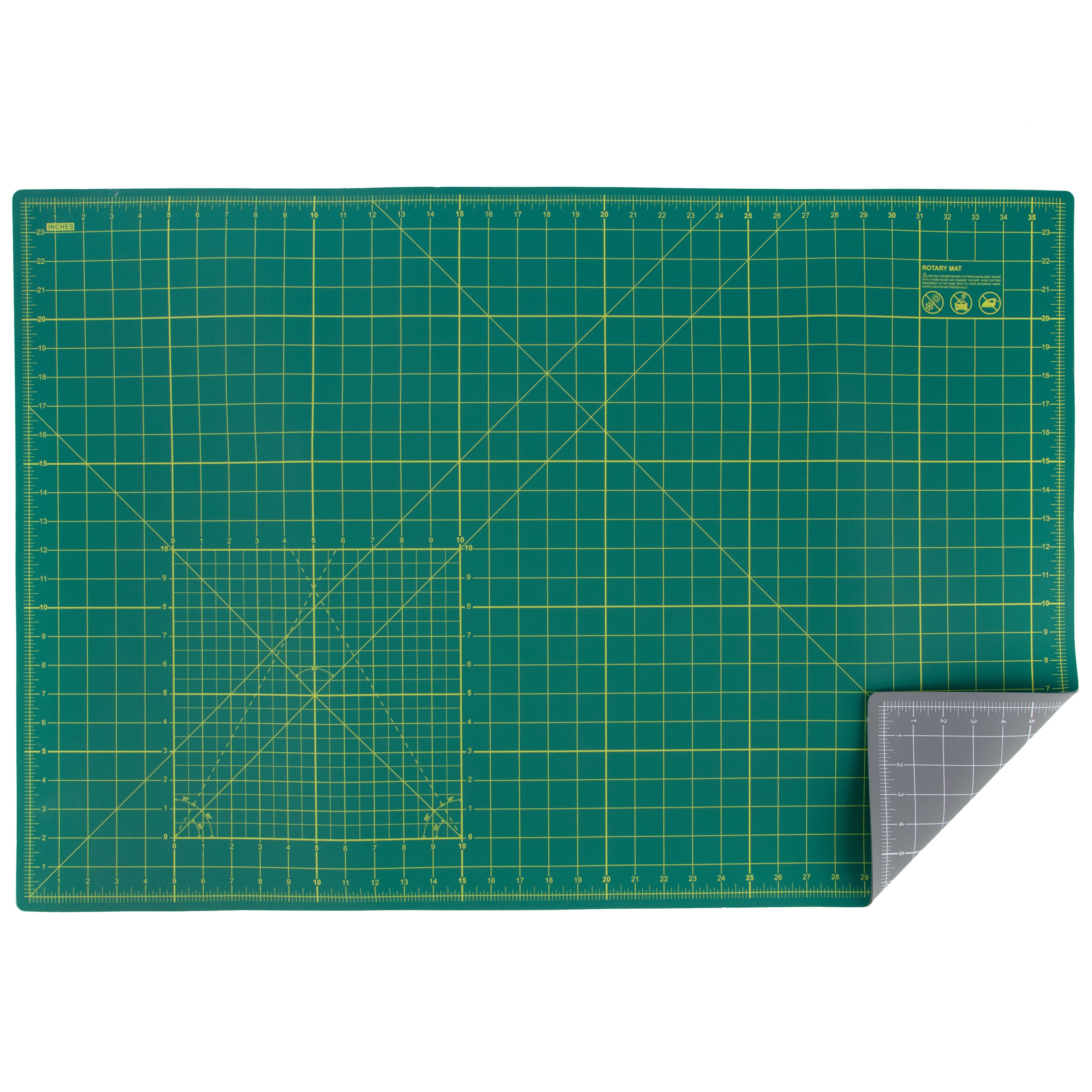 37" x 25" Extra Soft Rotary Cutting Mat: Green Item Number: MD0517