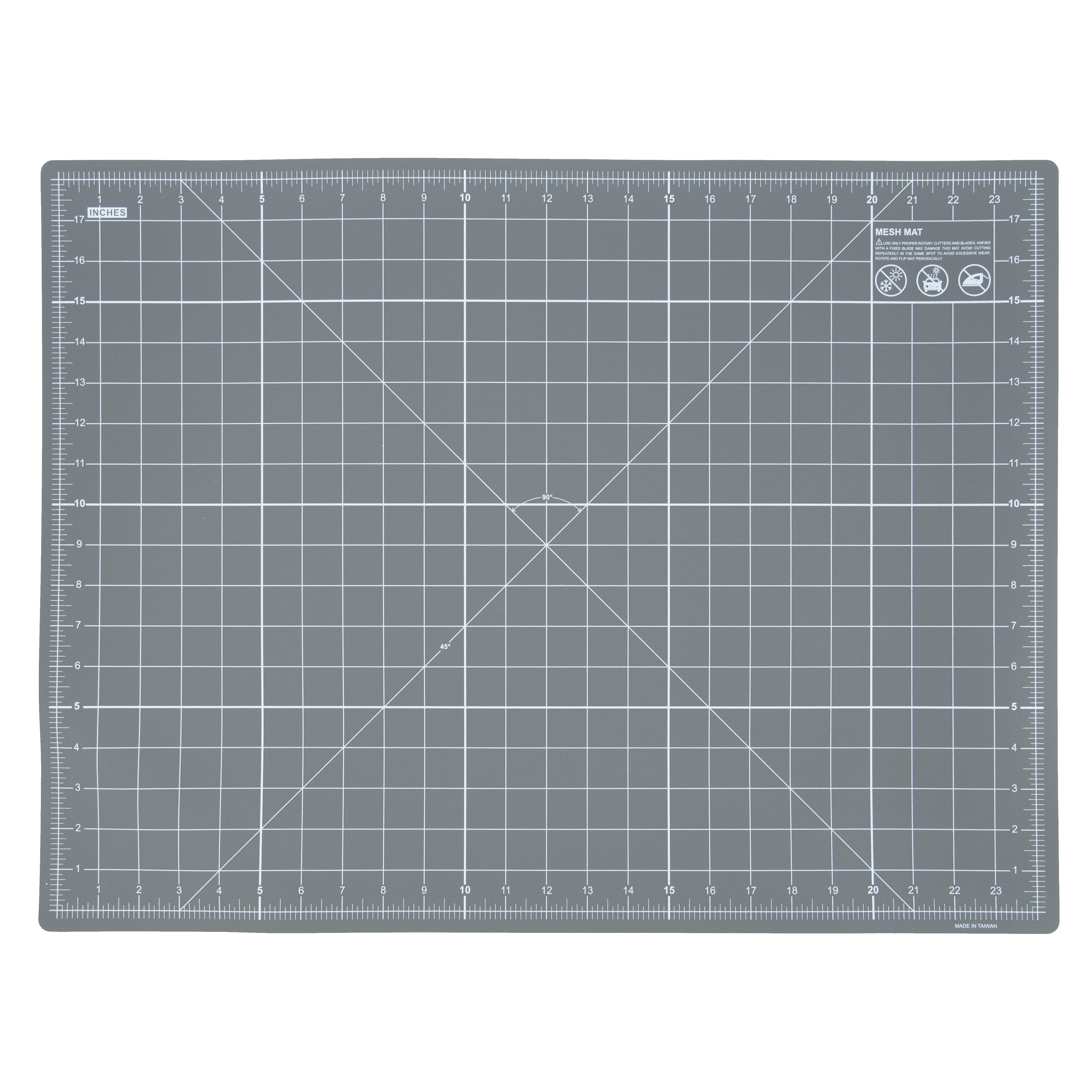 25" x 19" Extra Soft Rotary Cutting Mat: Green Lifestyle Photo