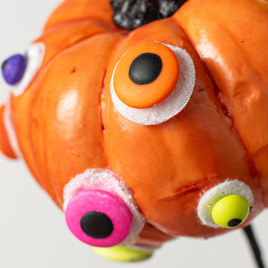 11" Eyeballs Pumpkin Pick Lifestyle Photo