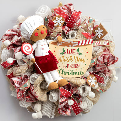 15" Gingerbread Chef Decoration