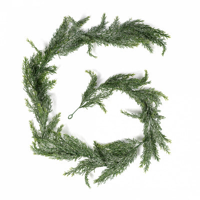 6' Frosted Value Cedar Garland