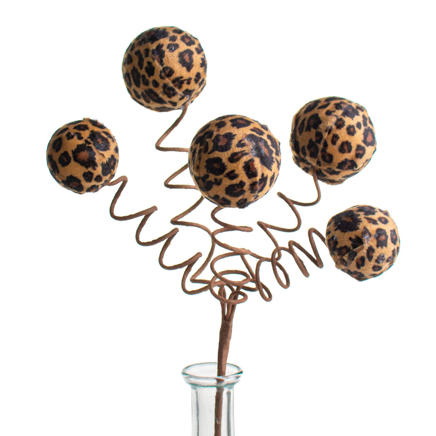 15" Fabric Ball Pick: Cheetah Item Number: 62967CHEETA