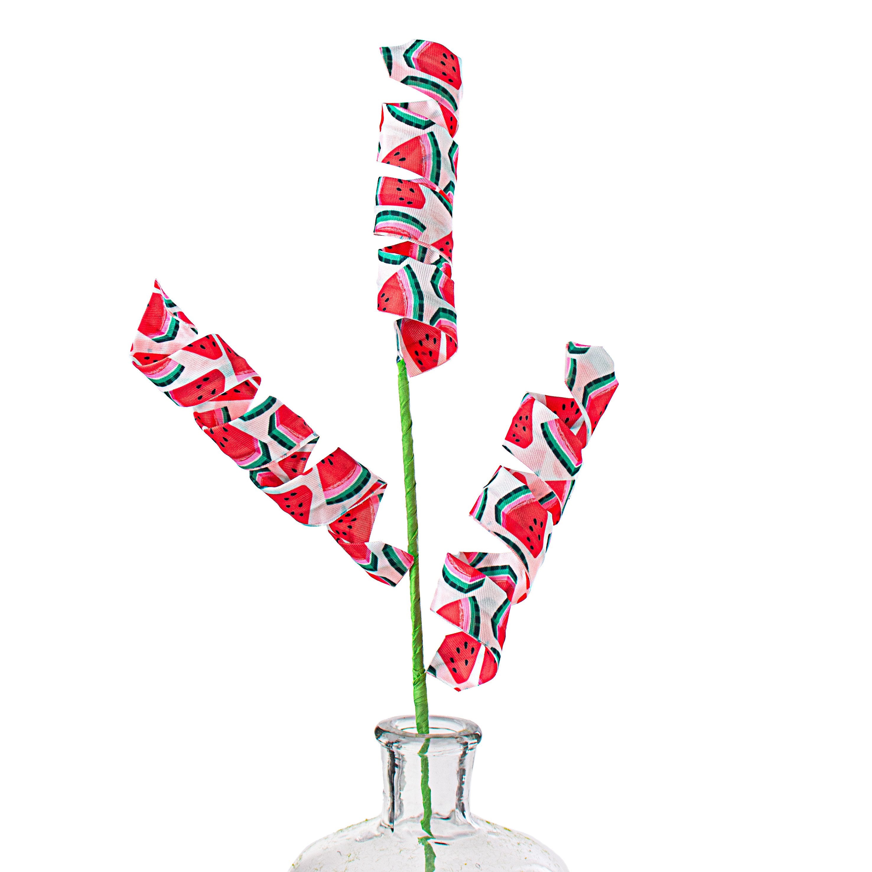 24" Fabric Curl Spray: Watermelon Item Number: 63216RD