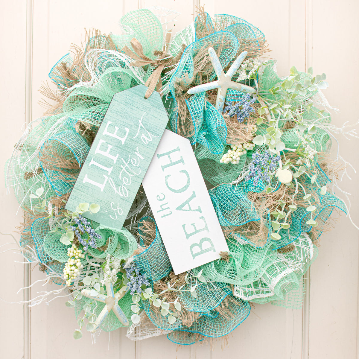 10" Fabric Mesh: Aqua detail photo 3