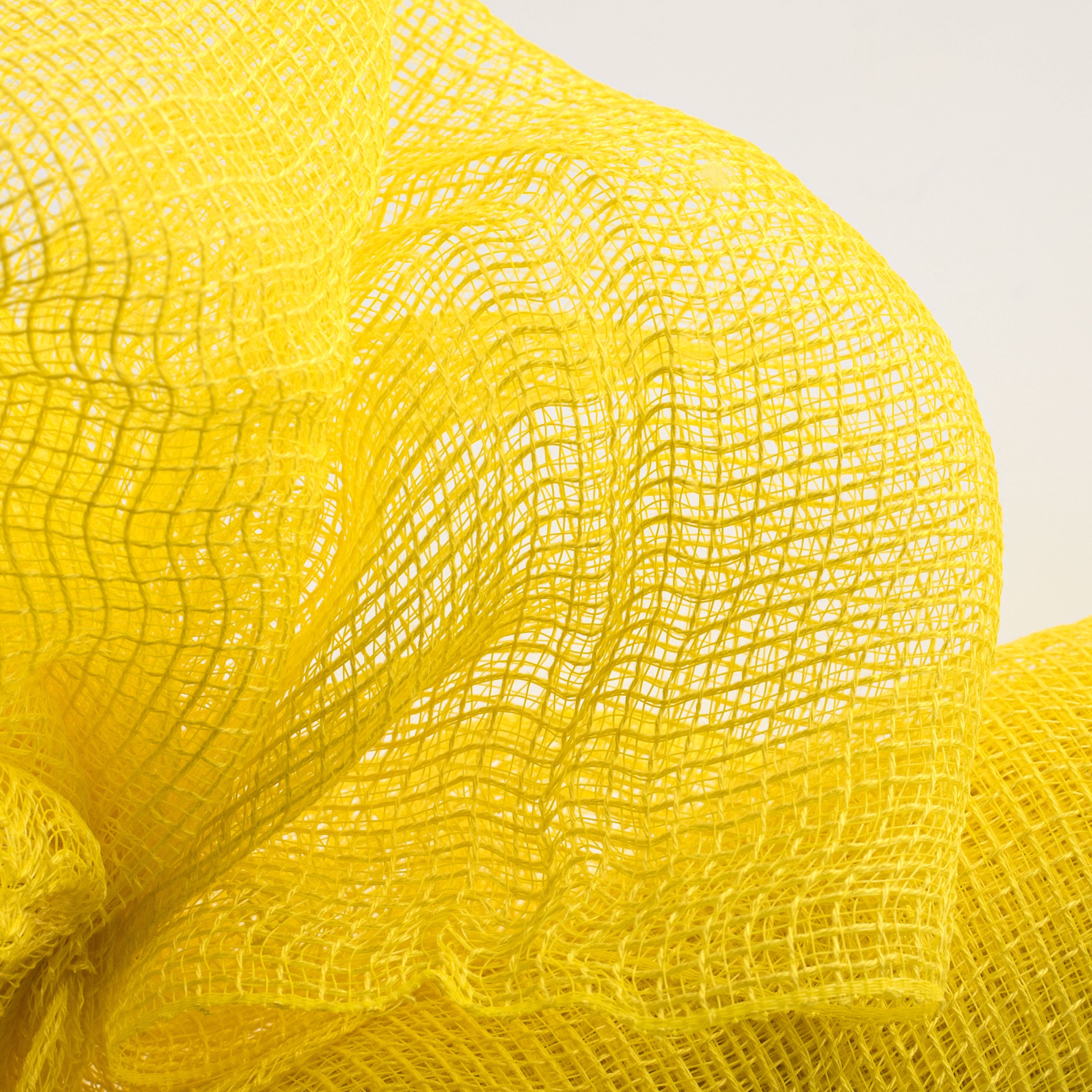 21" Fabric Mesh: Daffodil Yellow Lifestyle Photo