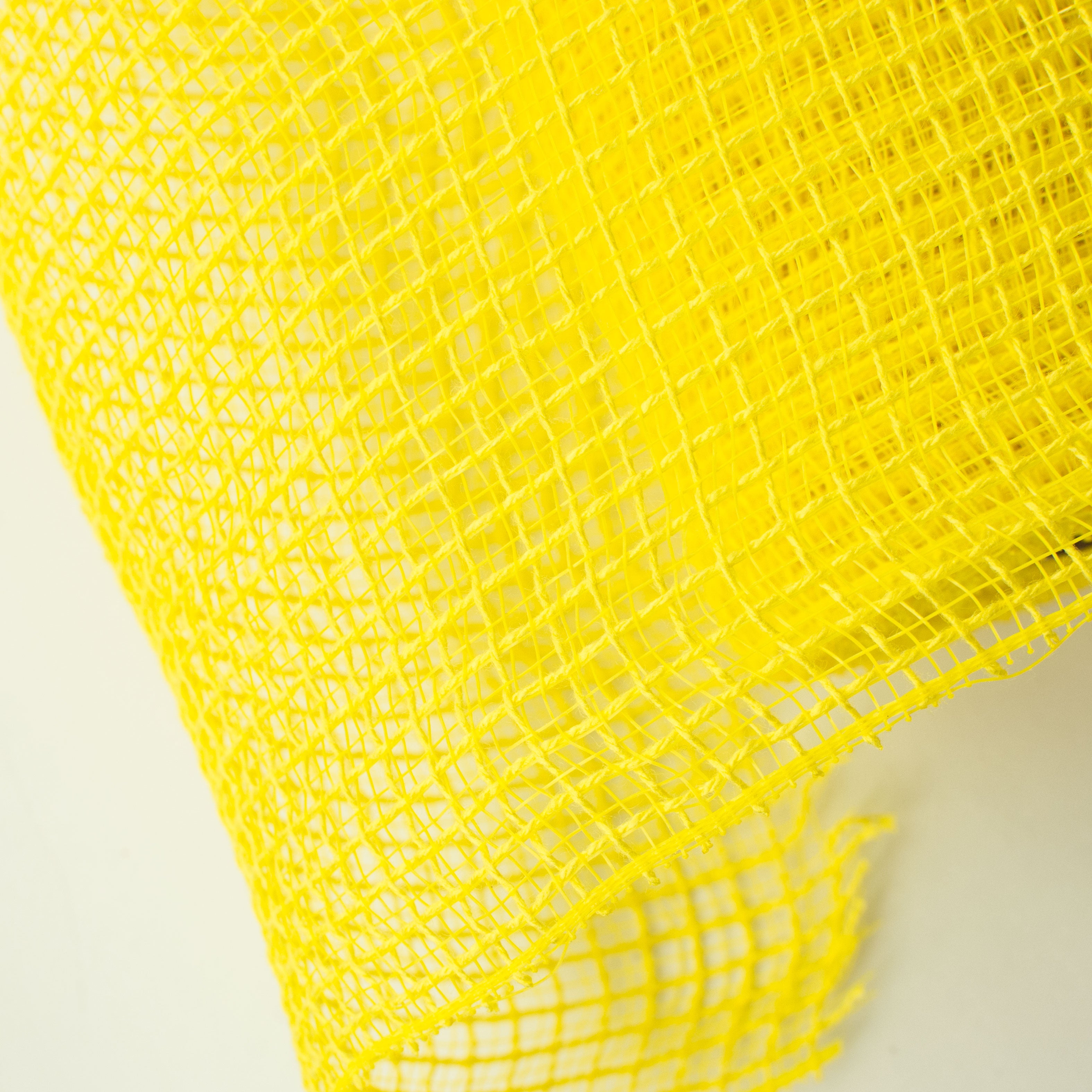 10" Fabric Mesh: Daffodil Yellow detail photo 4