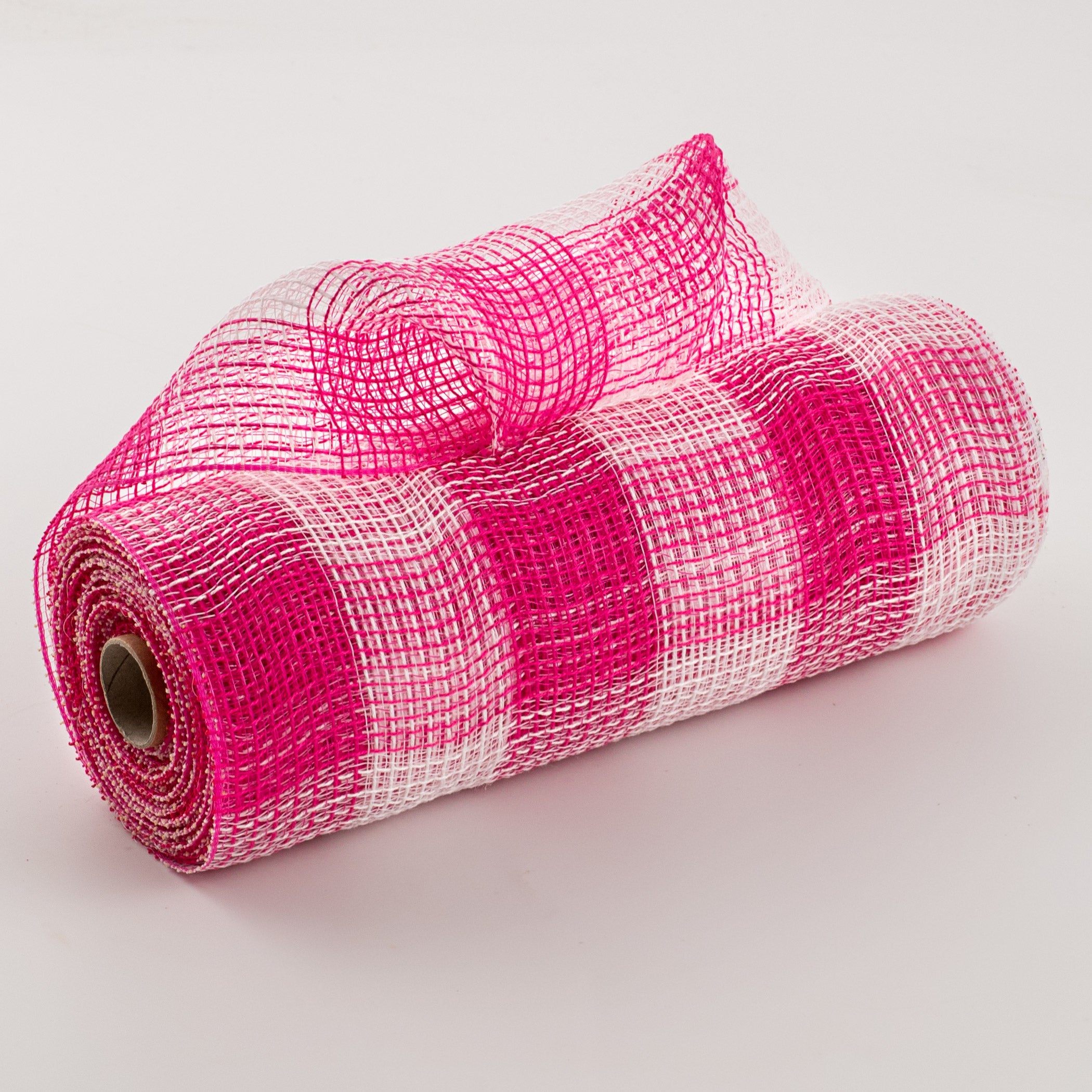 10" Fabric Mesh: Fuchsia & White Plaid Item Number: XB99010-28