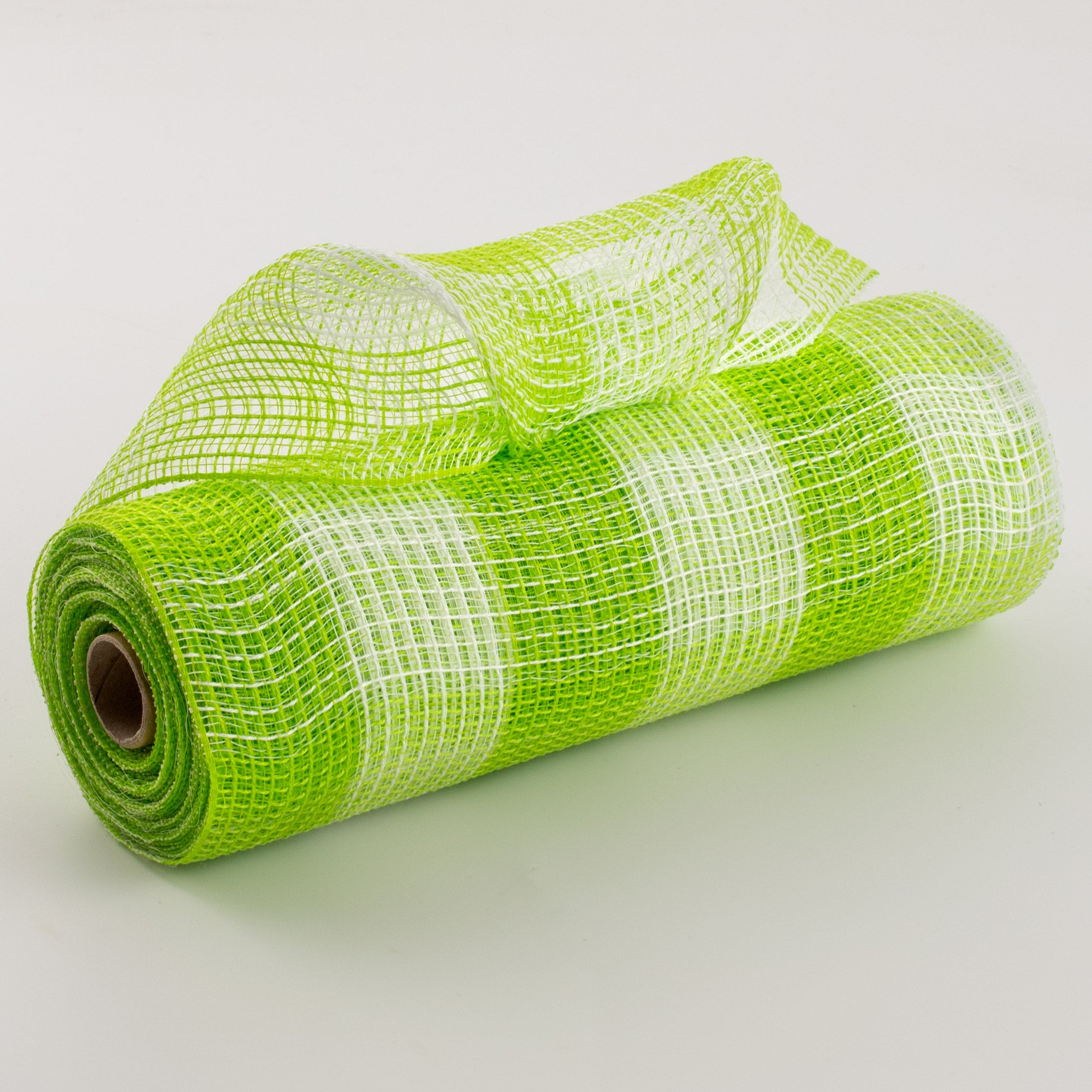 10" Fabric Mesh: Lime & White Plaid Item Number: XB99010-09