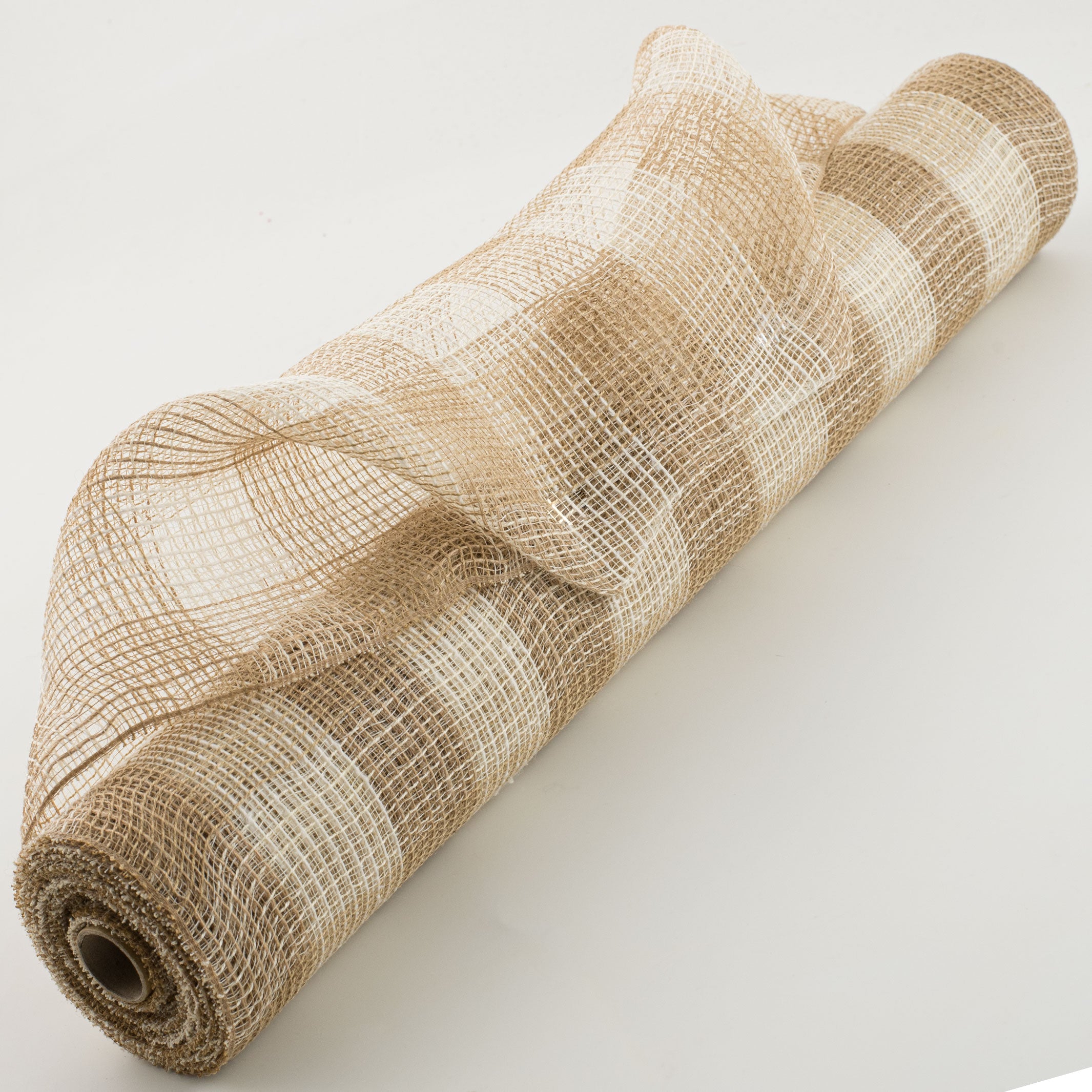 21" Fabric Mesh: Natural & Cream Check Item Number: XB985-35