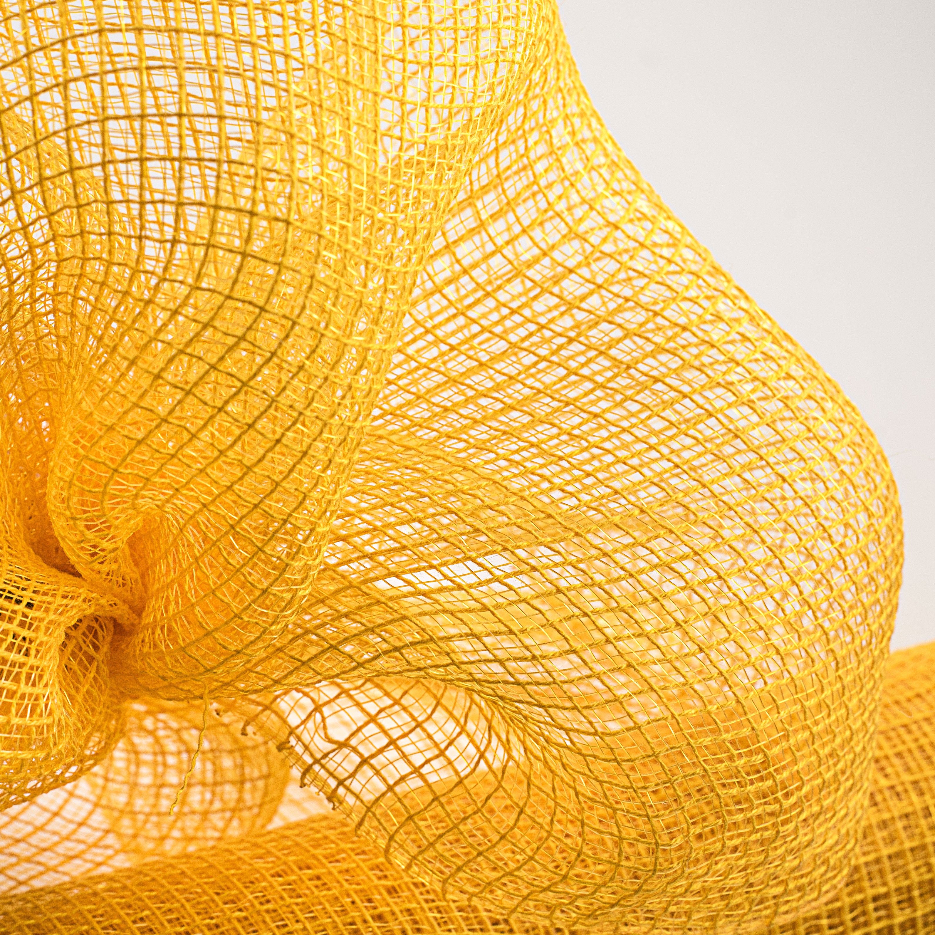 21" Fabric Mesh: Sunflower Yellow Lifestyle Photo