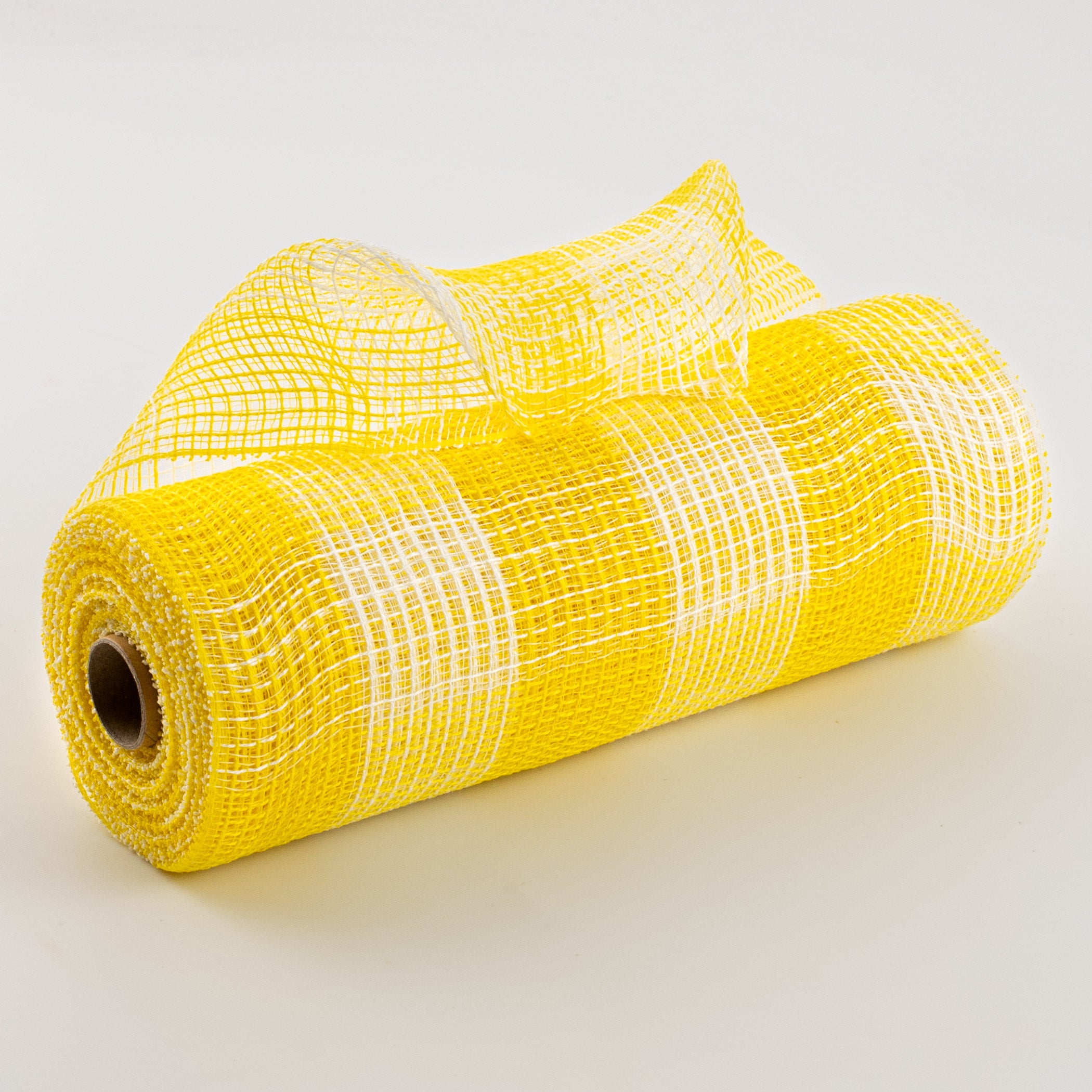 10" Fabric Mesh: Yellow & White Plaid Item Number: XB99010-22