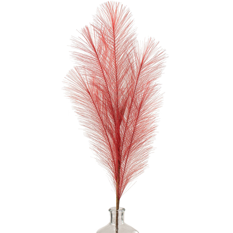 32" Fabric Pampas Grass Spray: Burgundy Item Number: FG601305
